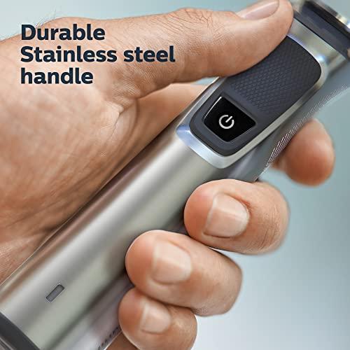 Philips Norelco Philips Norelco Multigroom Series 9000-21 Piece Men\'s Grooming Kit for Beard, Body, face, Nose, Ear Hair Trimmer w/Premium Storage case, MG9510/60