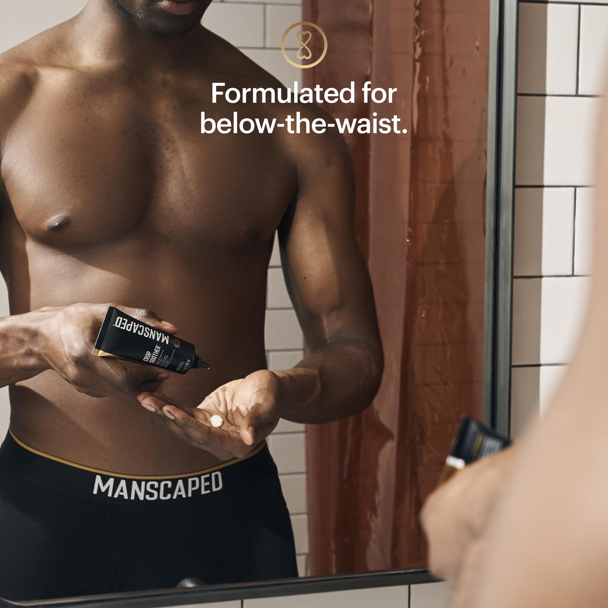 MANSCAPED MANSCAPED The Premier Package 5.0 Ultra, with The Lawn Mower 5.0 Ultra Men's Groin & Body Hair Trimmer, Shears 3.0, Crop Preserver Ball Deodorant, Refined Body Wash, Crop Soother, Shed 2.0