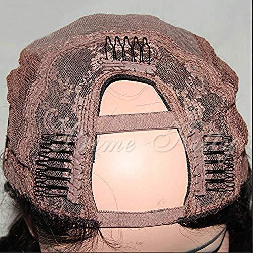 Prime Kitty U Part Right Side Wig U Part Wig Human Hair Right Side Part 1x4 Small Cap #1 Jet Black Deep Wave Right U Part Wigs for Black Women Upart Human Hair Wig 130 Density No Shedding & No Tangling 20"