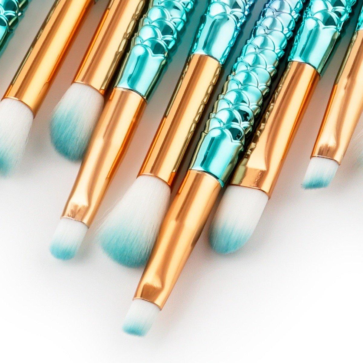 Empire Beauty Mermaid Makeup Brush Set 11 pieces