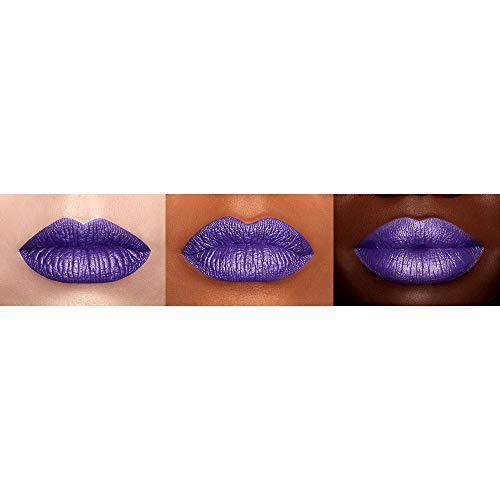 NYX PROFESSIONAL MAKEUP NYX PROFESSIONAL MAKEUP Liquid Suede Metallic Matte Lipstick - Ego (Bright Purple)