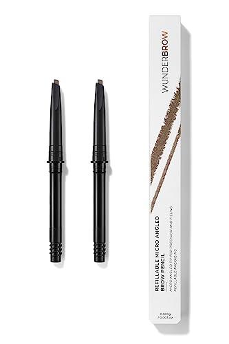 WUNDERBROW WUNDERBROW Micro-Sculpt Refillable Brow Pencil Refills, Includes 2 Refillable Cartridge\'s (Brunette)