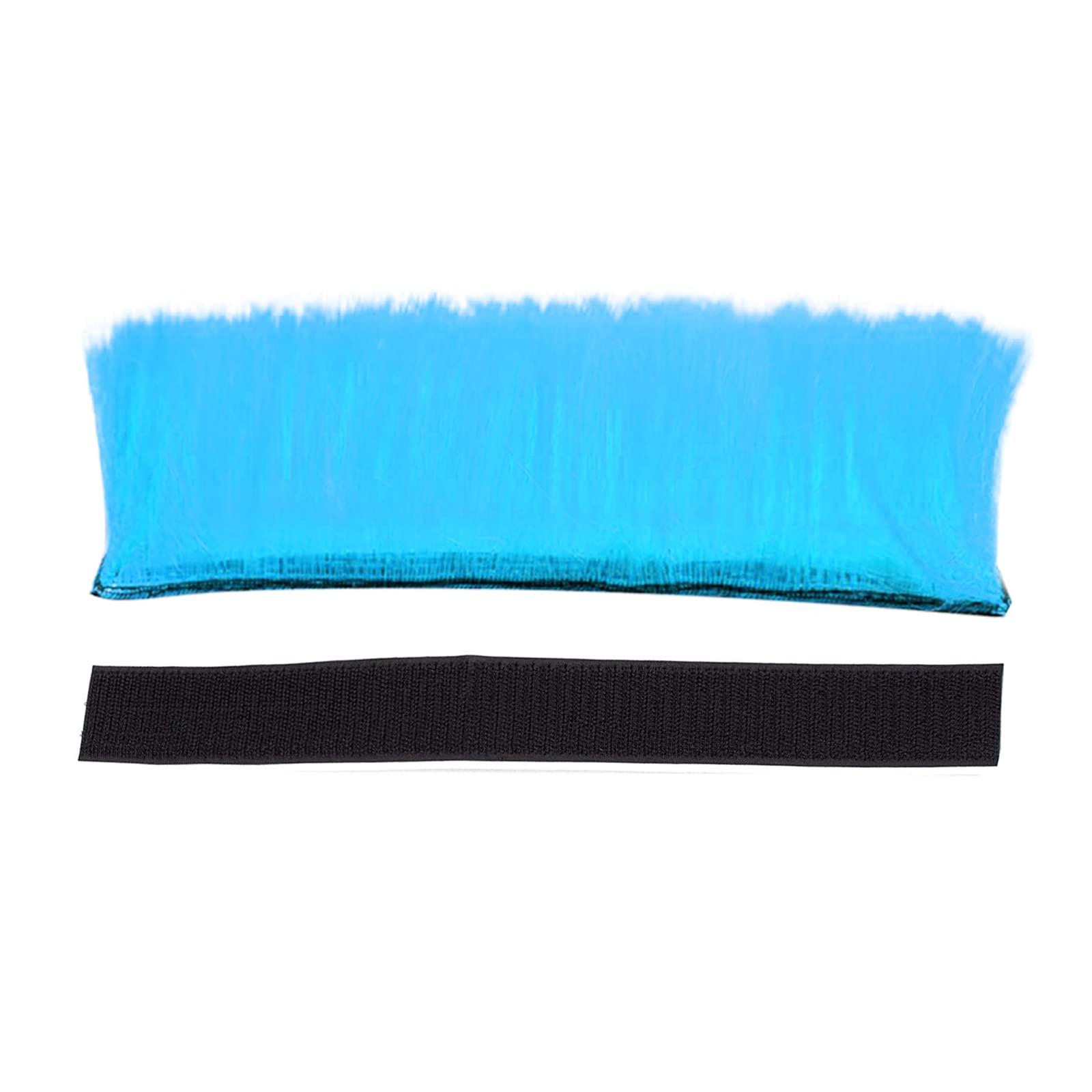 Ankexin Ankexin Motorcycle Helmets Mohawk Wig Hair Electric Bike Scooter Motorbike Helmet Accessories Stickers Cosplay Styling Wig Hair