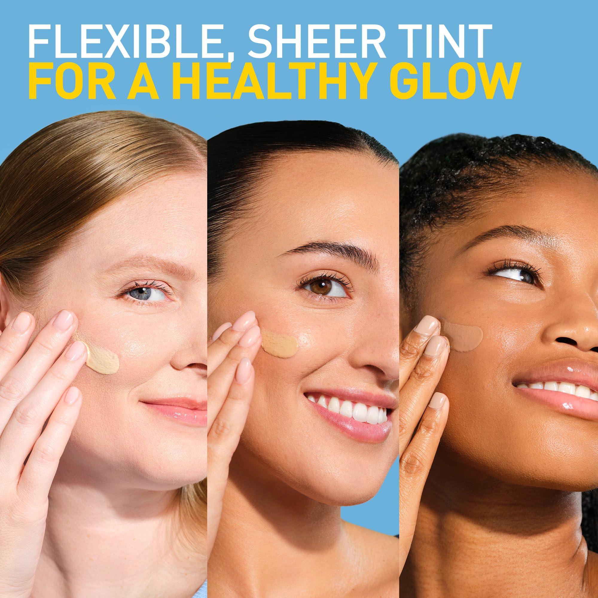 CeraVe CeraVe Hydrating Mineral Sunscreen SPF 30 with Sheer Tint, Tinted Mineral Sunscreen with Zinc Oxide & Titanium Dioxide, Blends Seamlessly For Healthy Glow, Light, 1.7 Oz