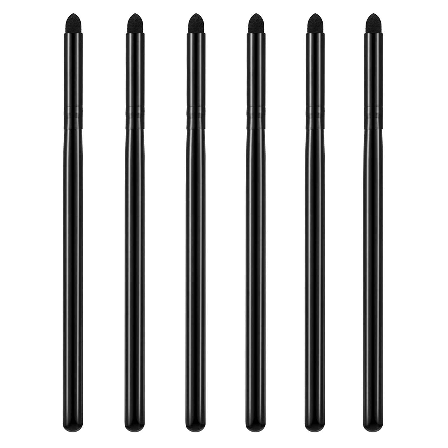 SALOCY SALOCY Eyeliner Smudge Brush Sponge,5 Pcs Soft Eyeshadow Applicators Blending Brush,Eye Pencil Eyeliner Brush Makeup Tools Y