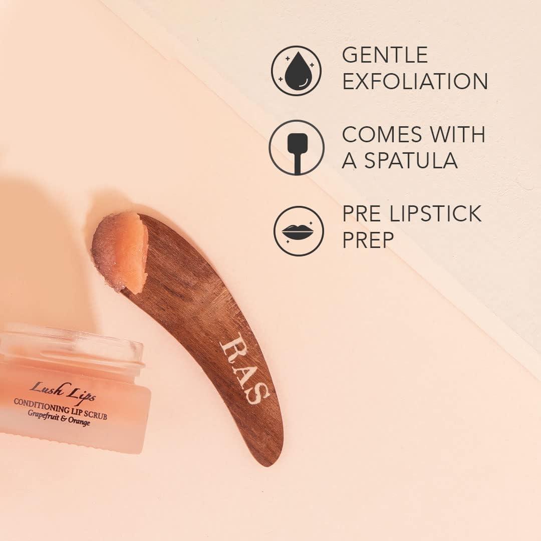 Generic Lush Lips Conditioning & Lip Scrub | Grapefruit & Orange | Exfoliates Lips, Nourishes | Vegan & Cruelty Free for Men & Women, 8gm