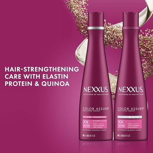 Nexxus Nexxus Color Assure Shampoo and Conditioner for Color-Treated Hair - Enhances Color for Up to 40 Washes, 13.5oz, 2 Pack