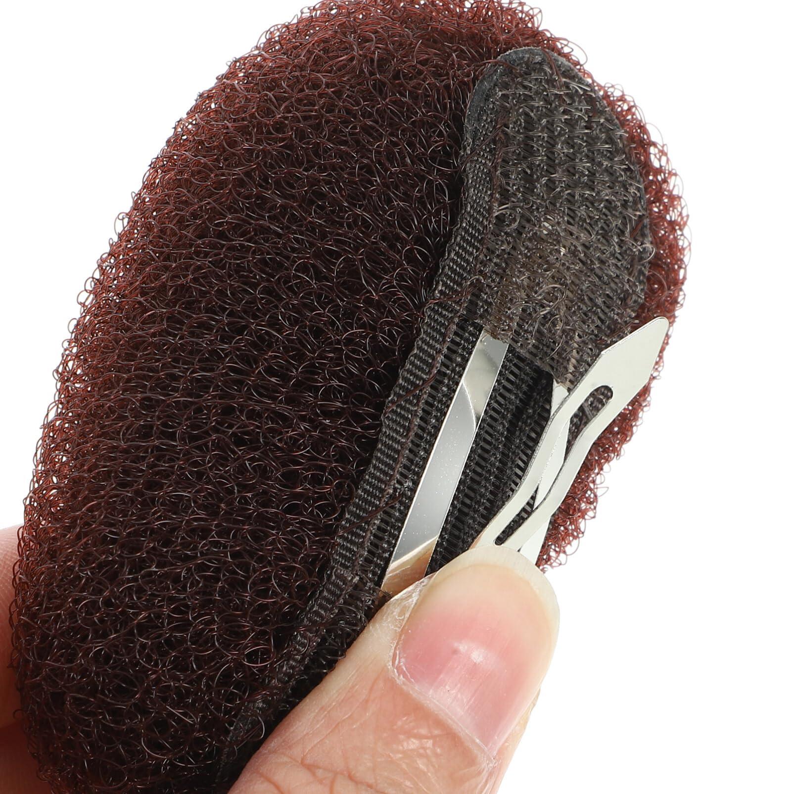 Healeved Healeved 4PCS Hair Bumps for Volume Insert Hair Base Sponge Volume Hair Bump Clip Invisible Fluffy Hair Pad Hair Sponge for Updo Hair Accessories for Updo