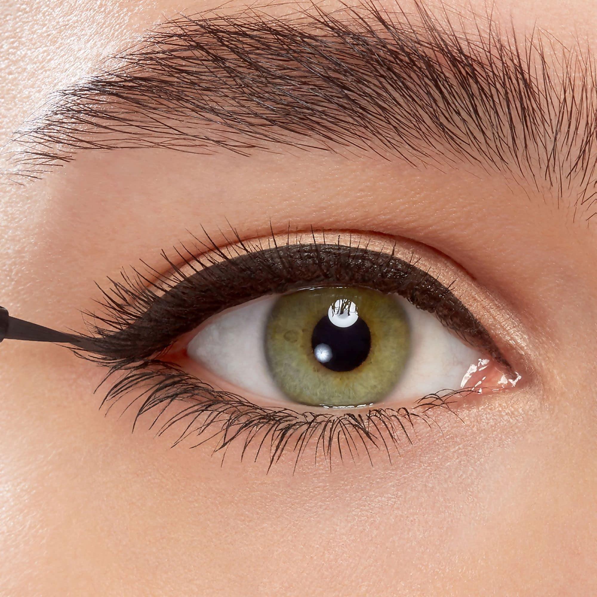 Eyeko Eyeko Black Magic Liquid Eyeliner, Carbon Black - Intense - Precision Felt Tip Brush - Vegan 0.7ml