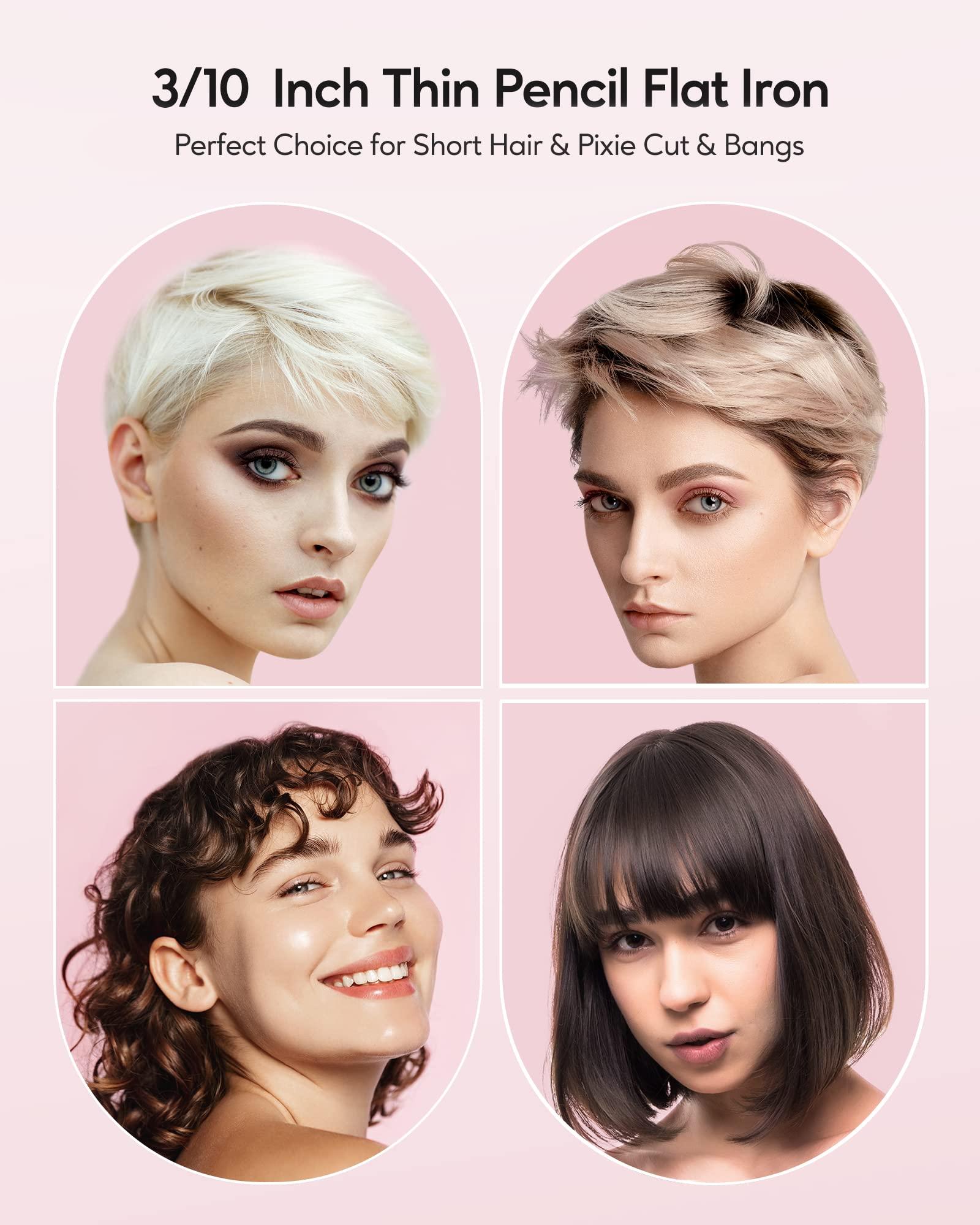 wavytalk Wavytalk 1 Inch Negative Ion Hair Straightener and Pencil Flat Iron