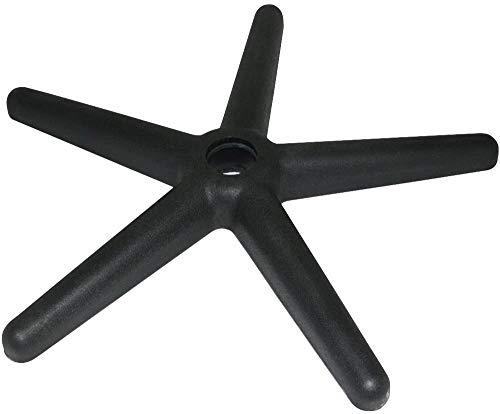 Master Massage MT Massage Pneumatic Rolling Stool with Backrest, Modern Swivel Massage Stool with Pu Leather, Height Adjustable Salon Stool Chair, SPA/Tattoo/Beauty/Office/Shop/Home Stool with Wheels-Black