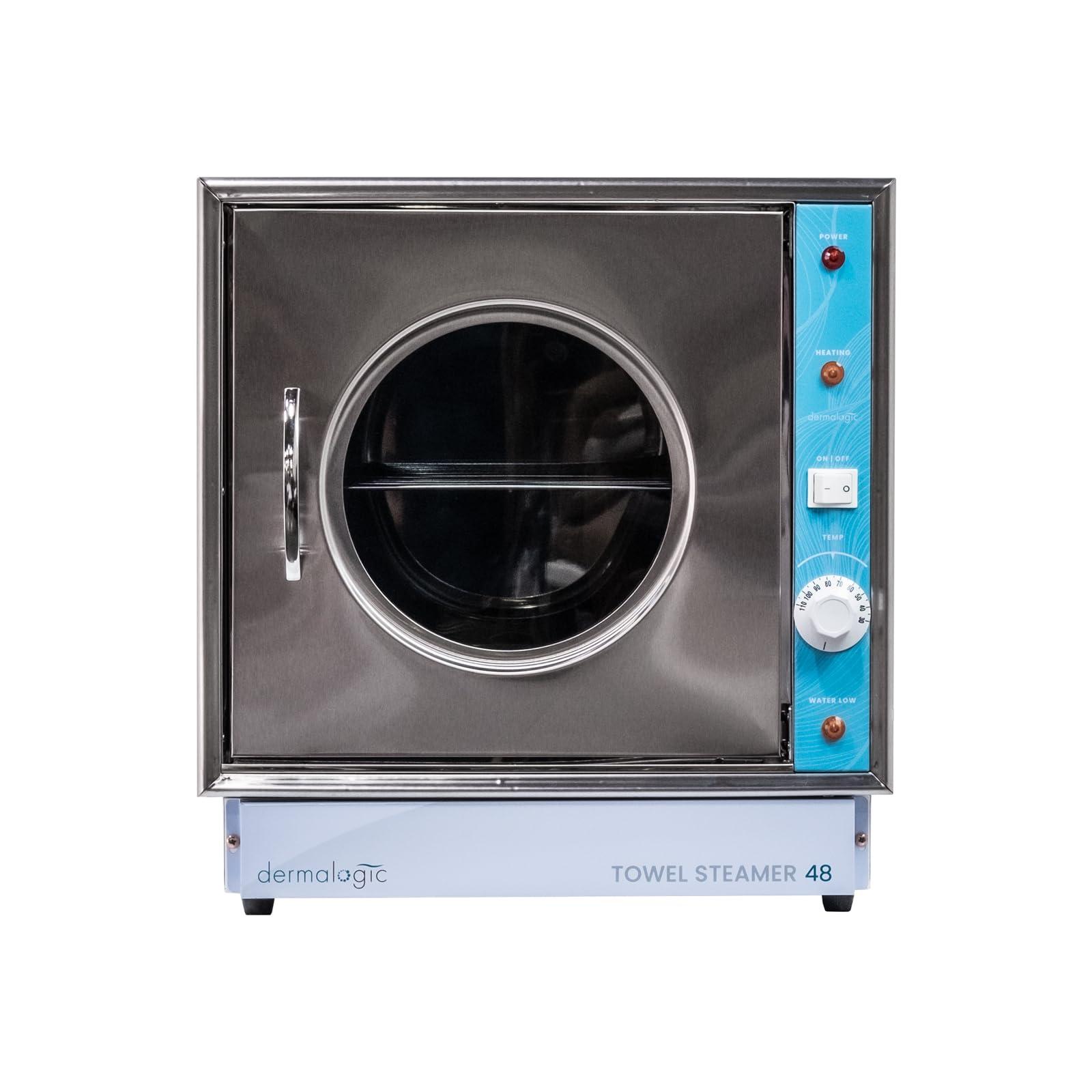 DERMALOGIC DERMALOGIC Towel Steamer 48 Professional Equipment for Barber Shop Beauty Nail Salon Massage Center
