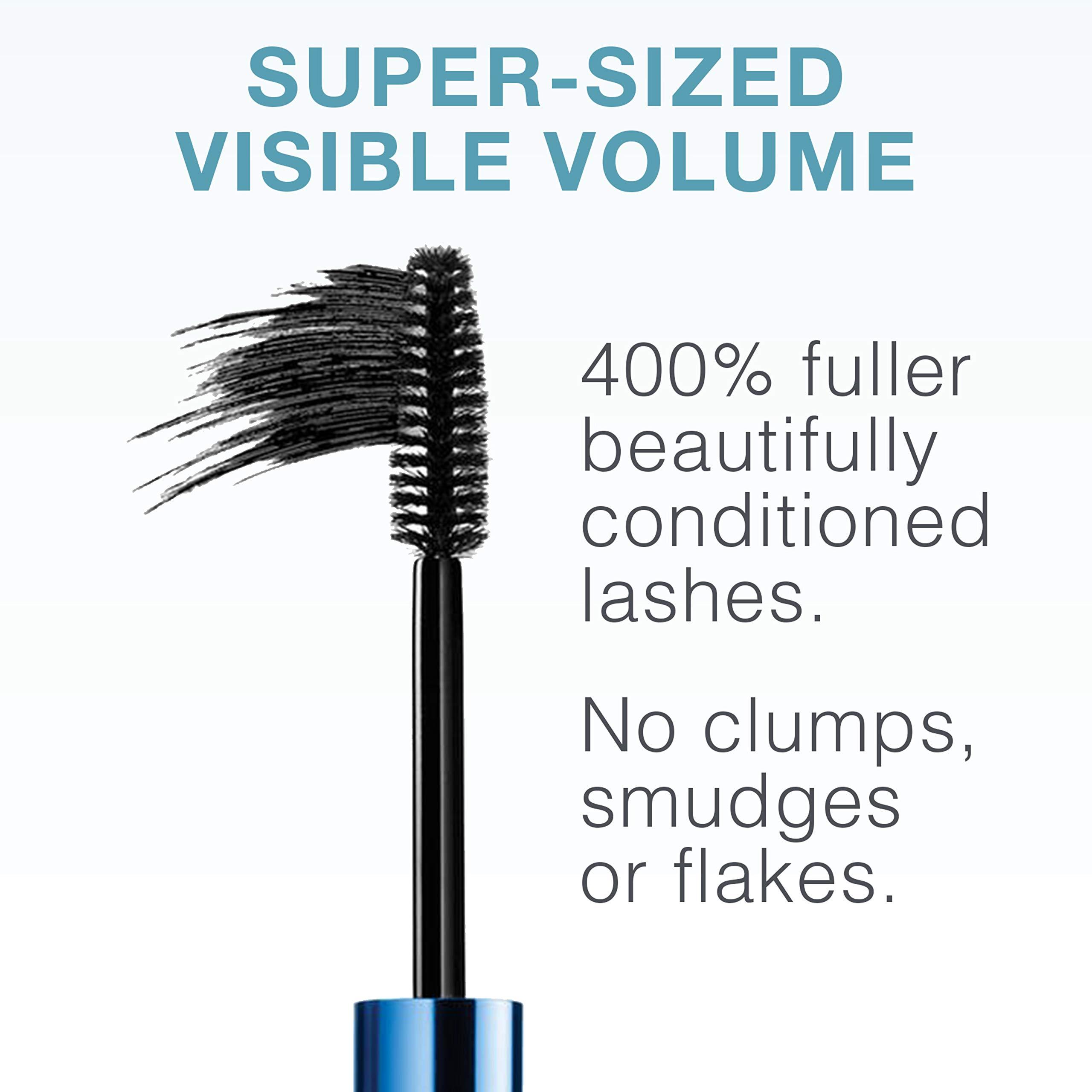 Neutrogena Neutrogena Healthy Volume Lash-Plumping Waterproof Mascara, Volumizing and Conditioning Mascara with Olive Oil to Build Fuller Lashes, Clump-, Smudge- and Flake-Free, Black/Brown 08, 0.21 oz