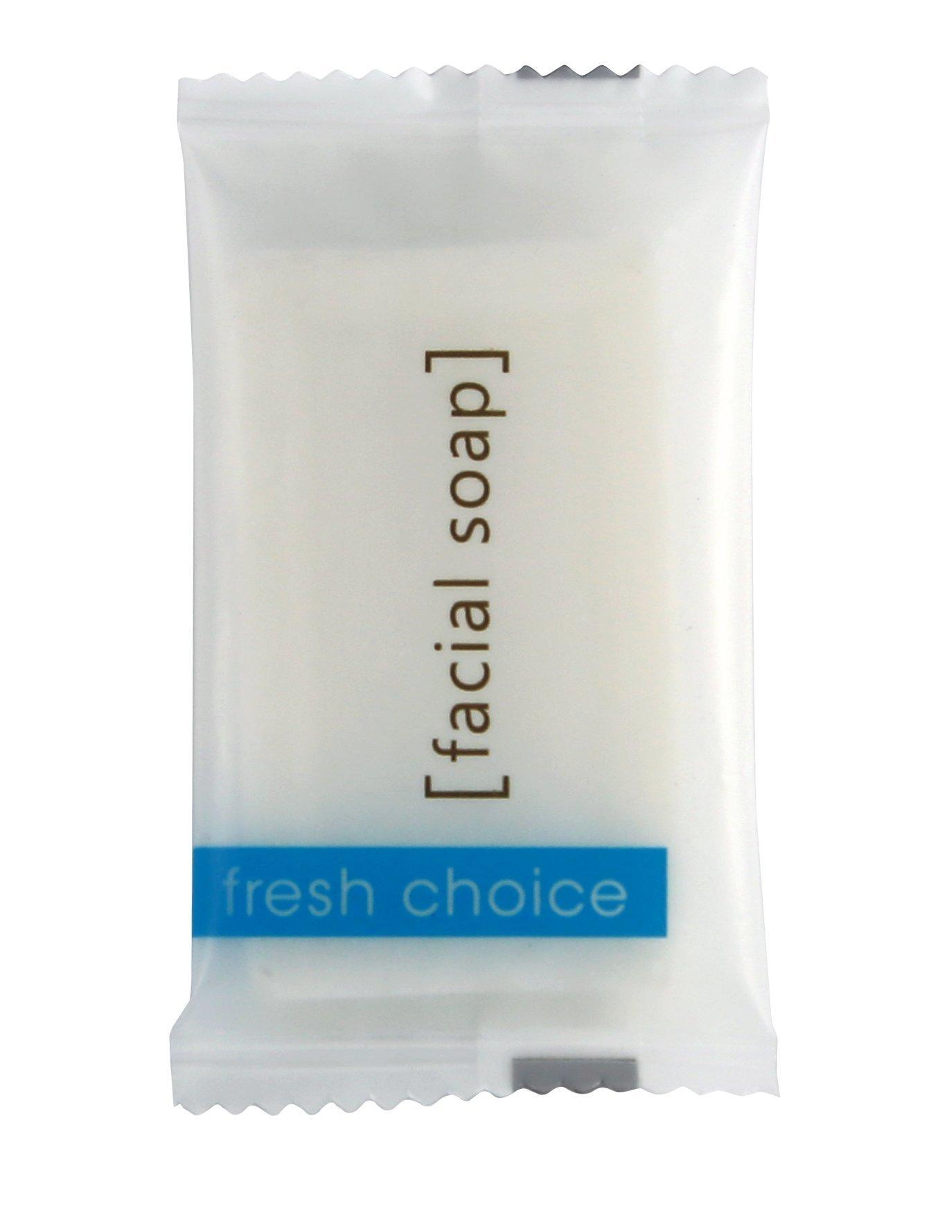 Fresh Choice Fresh Choice Bulk Hotel Soap, Individually Wrapped Bar Soaps, Mini Trial Size Toiletries, Bath Body Hand Soap for Airbnb, VRBO, Vacation Rentals and Motel Guest Bathroom, 0.5 oz, Pack of 1000
