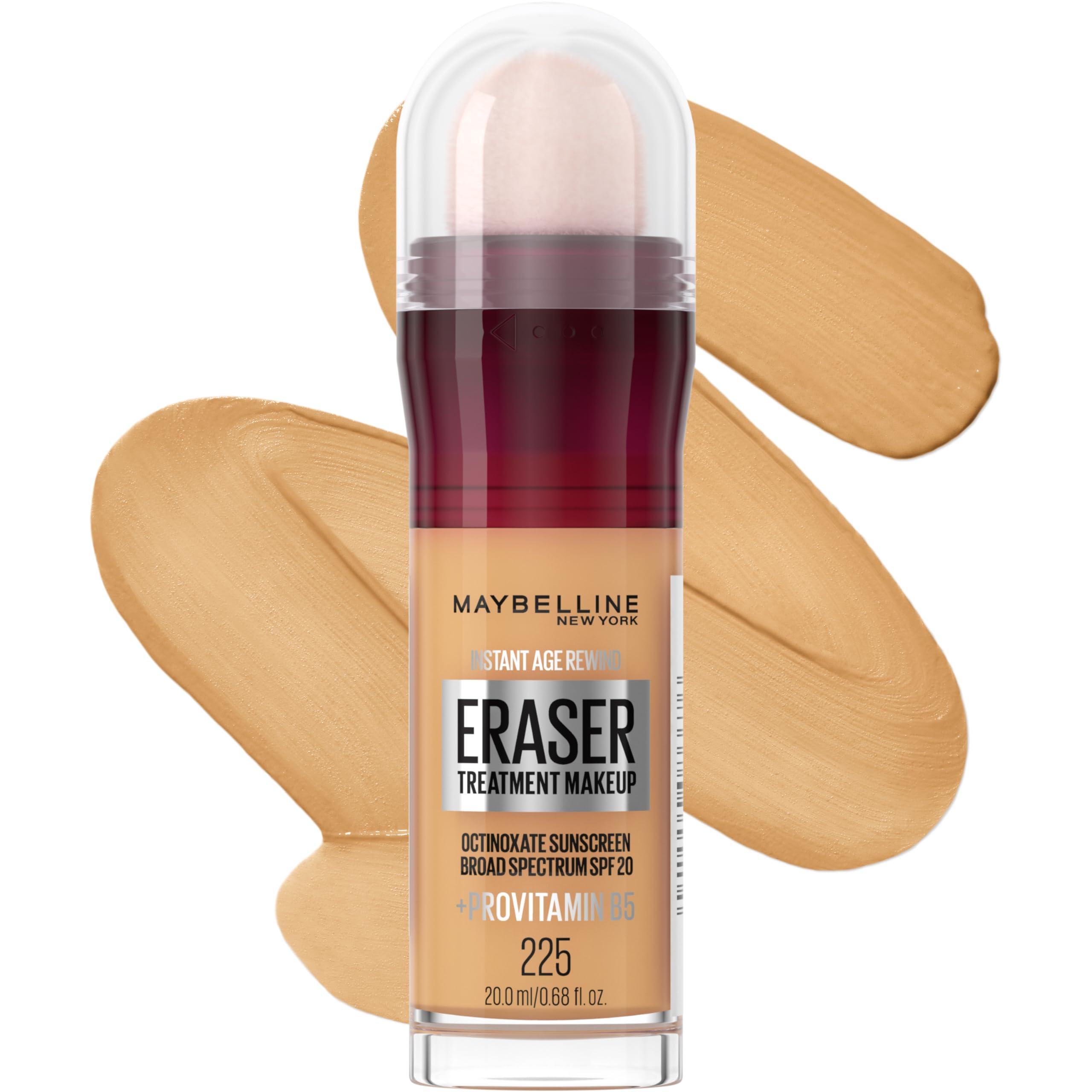 MAYBELLINE Maybelline Instant Age Rewind Eraser Foundation with SPF 20 and Moisturizing ProVitamin B5, 225, 1 Count