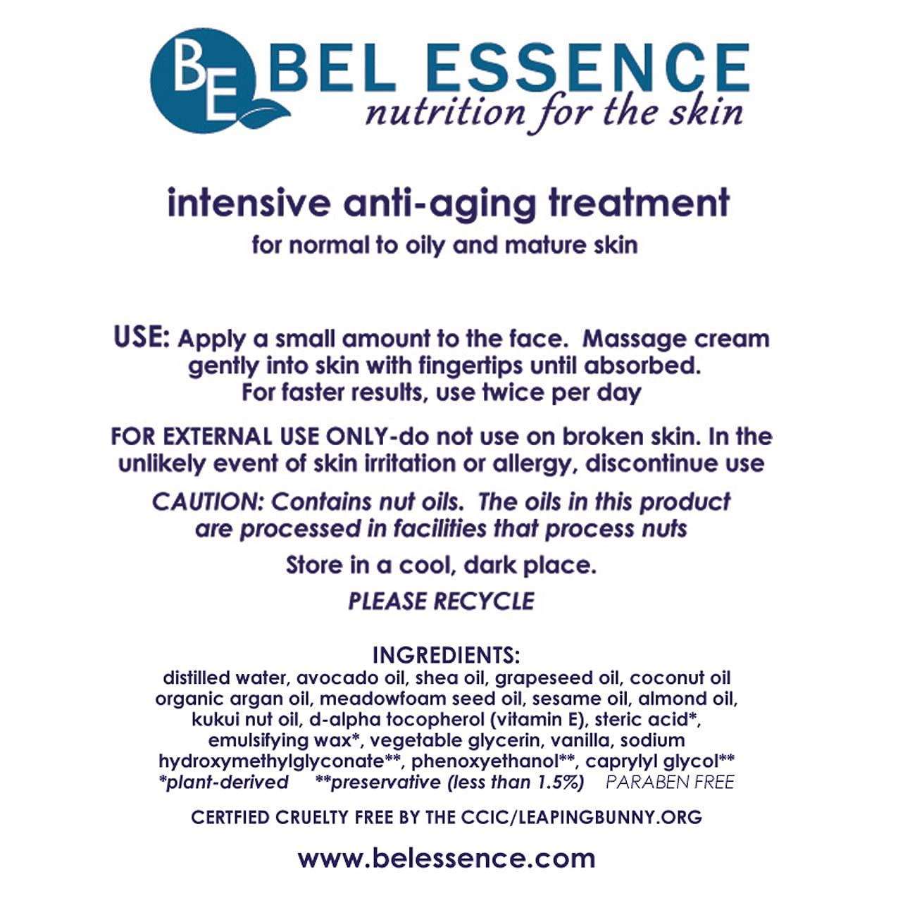 Bel Essence Bel Essence Anti-Aging Face Moisturizer and Anti-Wrinkle Eye Cream - Natural Aging Skin Care Set for Normal to Dry Skin - Hydrating Face Cream to Soothe, Firm Skin, Reduce Fine Lines -1.5 Oz/.5 Oz