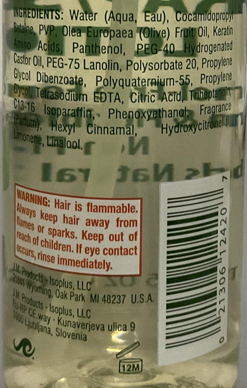 Isoplus Isoplus Natural Remedy Olive Oil Foaming Wrap/Set Lotion 8.5 Ounce