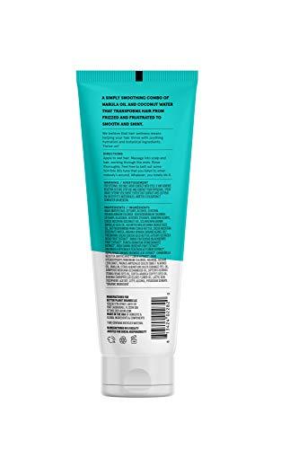 Acure Acure Simply Smoothing Conditioner - & Marula Oil | 100% Vegan | Performance Driven Hair Care | Smooths & Reduces Frizz | White/Blue, Coconut Water, 8 Fl.Oz