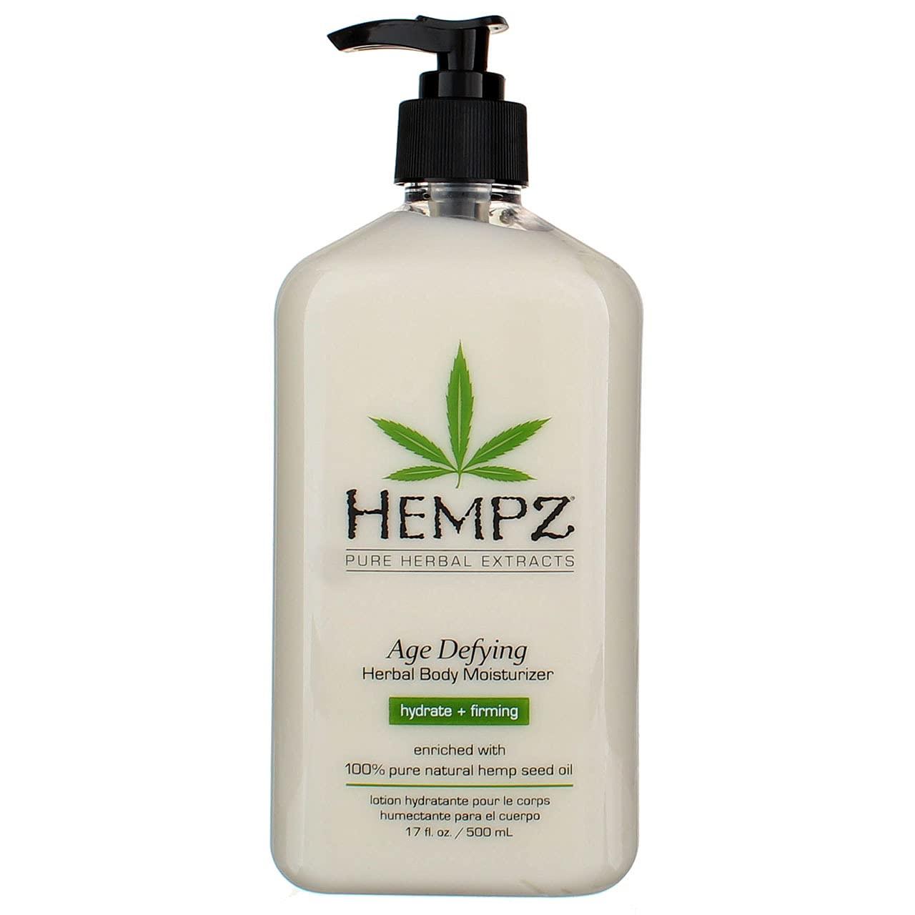 Hempz Hempz Body Moisturizer Age Defying 17 Ounce Pump (500ml) (Pack of 2)