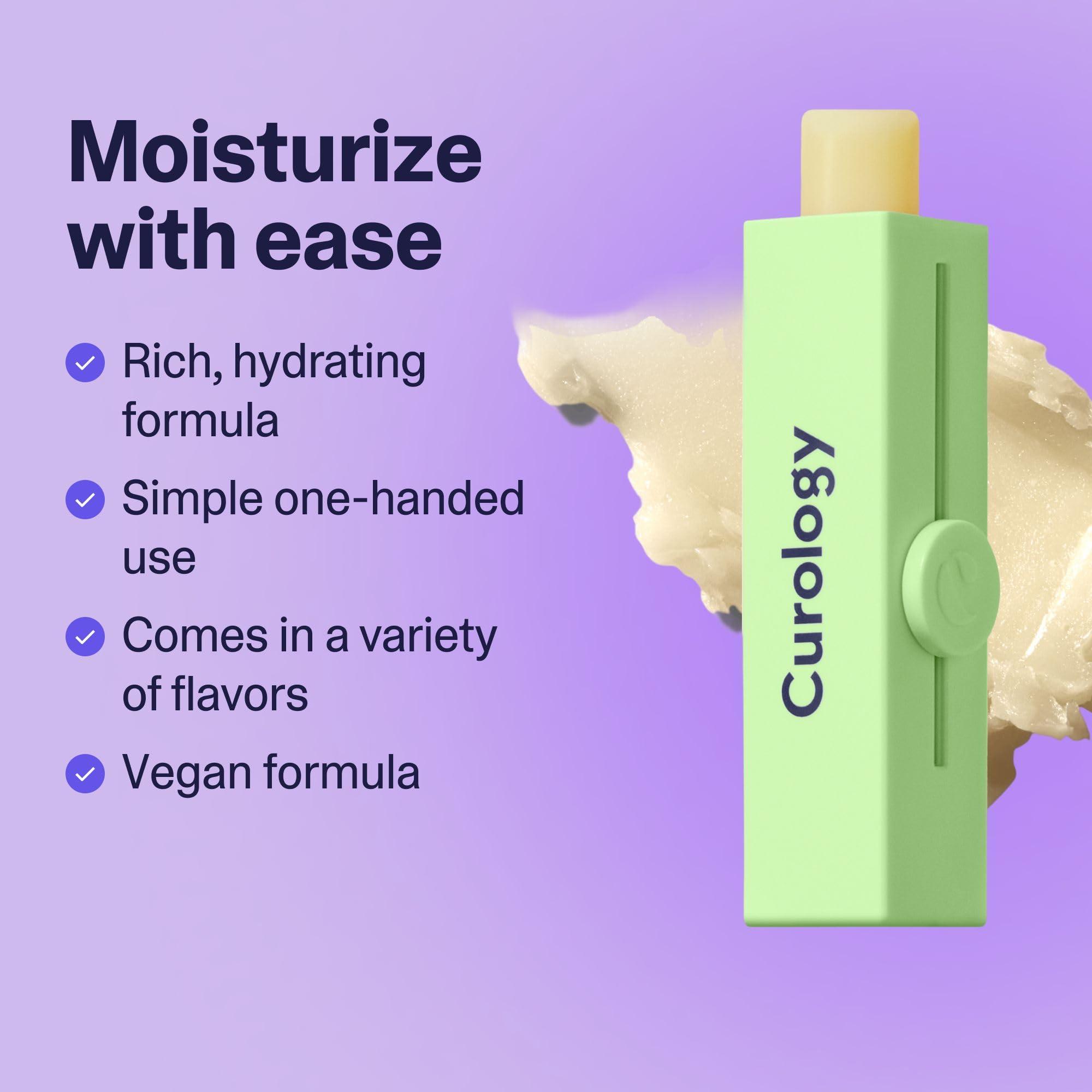 Curology Curology Lip Balm, Nourishing Hydration for Dry Chapped Lips, Shea Butter Softens and Smooths, Subtle Mint
