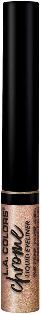 LA Colors L.A. COLORS Liquid Eyeliner Collection, Chrome Rose Gold CLE806