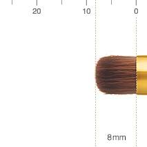 BISYODO BISYODO Long Series Double Concealer Brush, Brown