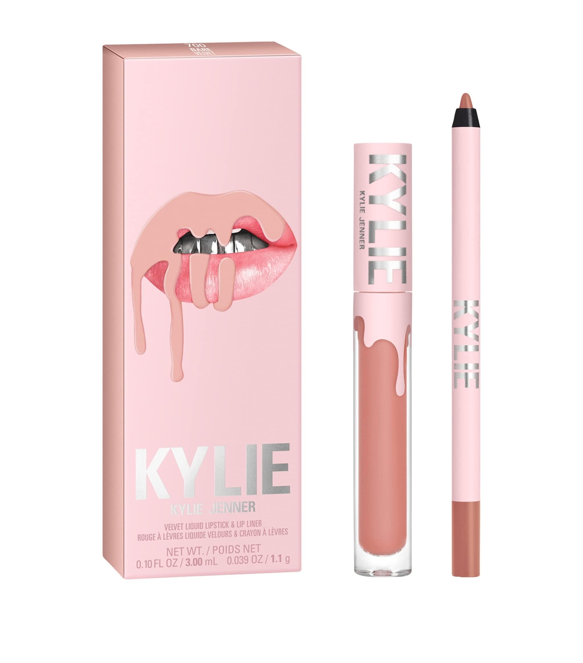 KYLIE Kylie Jenner Cosmetics Lip Kit -(Bare) Liquid Lipstick And Lip Liner Matte