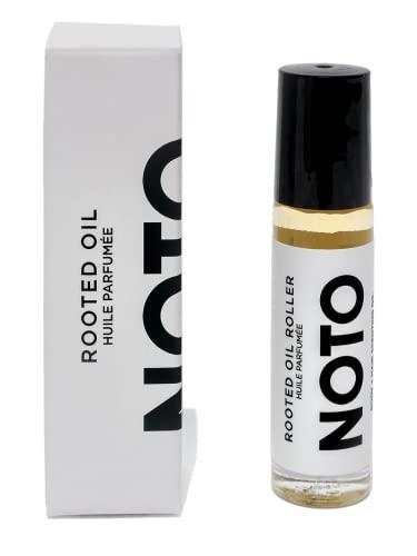 NOTO Botanics NOTO Botanics - Rooted Oil Roller (Scented Oil, Body + Hair) | Clean, Natural, Non-Toxic Beauty (.35 fl oz | 10 ml)