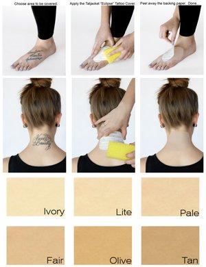 Tatjacket Tatjacket Eclipse Temporary Tattoo Covers (FAIR)