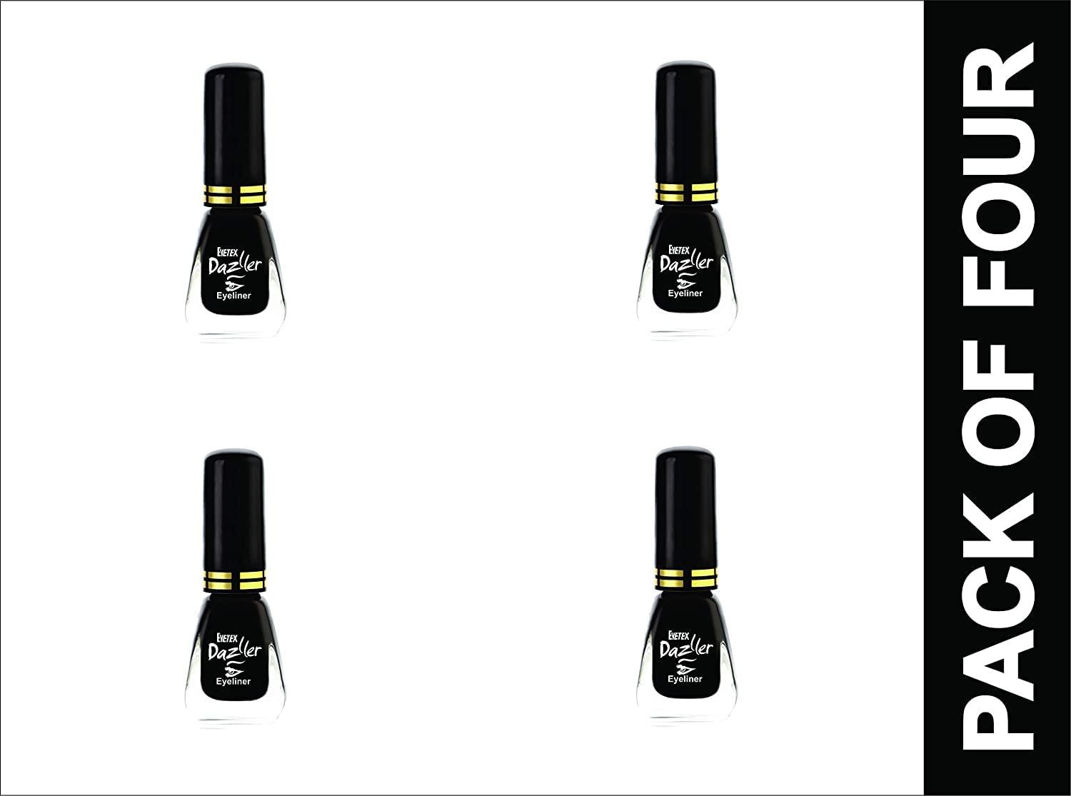 EYETEX DAZLLER Eyetex Dazller Eyeliner 6.5mL (Pack of 4)