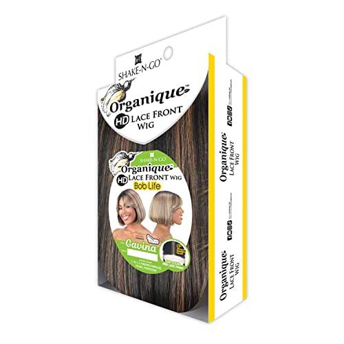 FREE TRESS FREE TRESS Milky Way Organique HD Lace Front Wig Bob Life Gavina (1B)