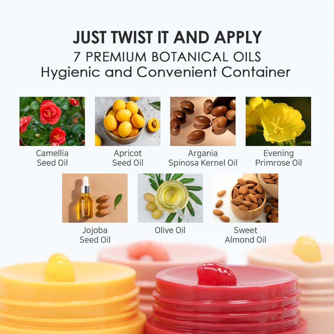 glowiest glowiest Sweet Dreams Lip Oil Mask (CHERRY) | Hydrating Rich Lip Oil-Gel-Layer, Extra Moisture Lip Oil, Boosting Nourishing Lip, Long-Lasting Moisture, Korean Skin Care, K-Beauty (CHERRY)