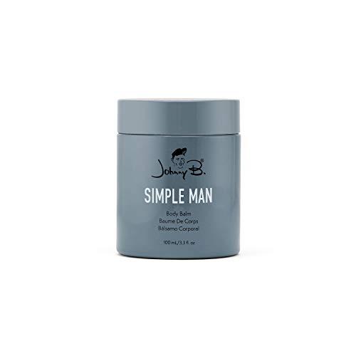 JOHNNY B. JOHNNY B. Simple Man Body Balm, Moisturizing Lotion for Men 3.3 oz.