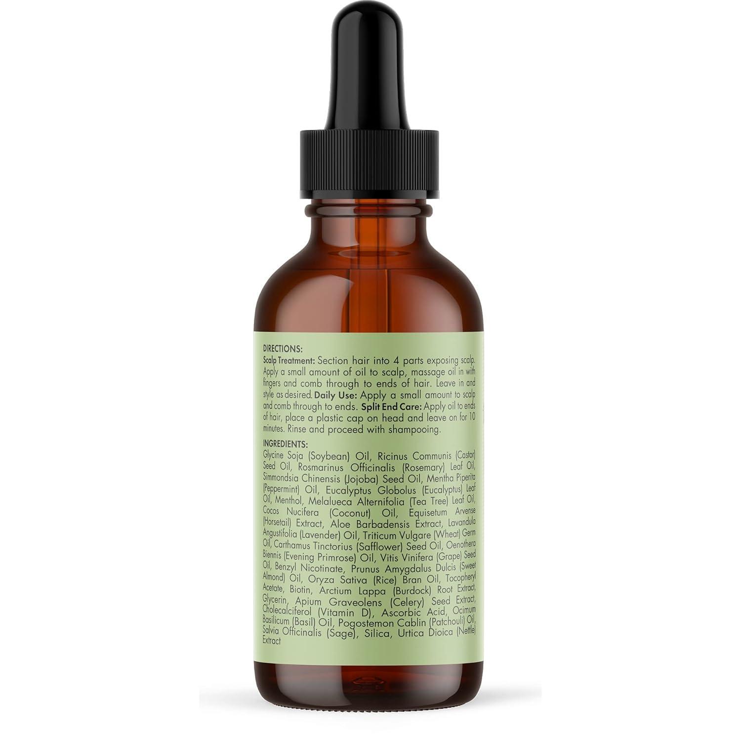 Mielle Organics Mielle Organics Rosemary Mint Strengthening Hair Oil and Shampoo