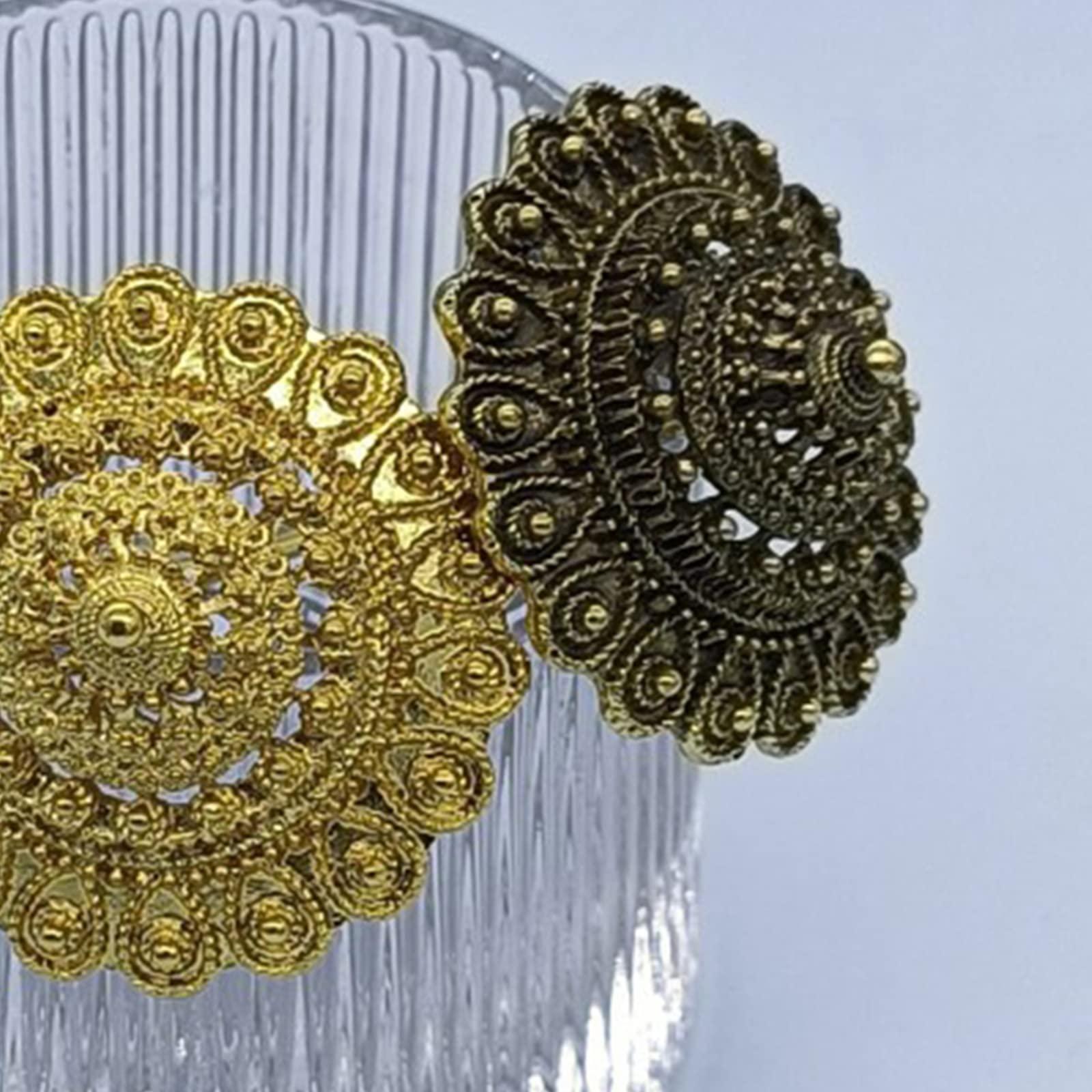 MODODO MODODO Gold Hair Chopstick Thai HairPin Thai Hair Stick Thai Dancer Headdress Hair Fork Thai Hair Jewelry Thai Hair Accessories Thai