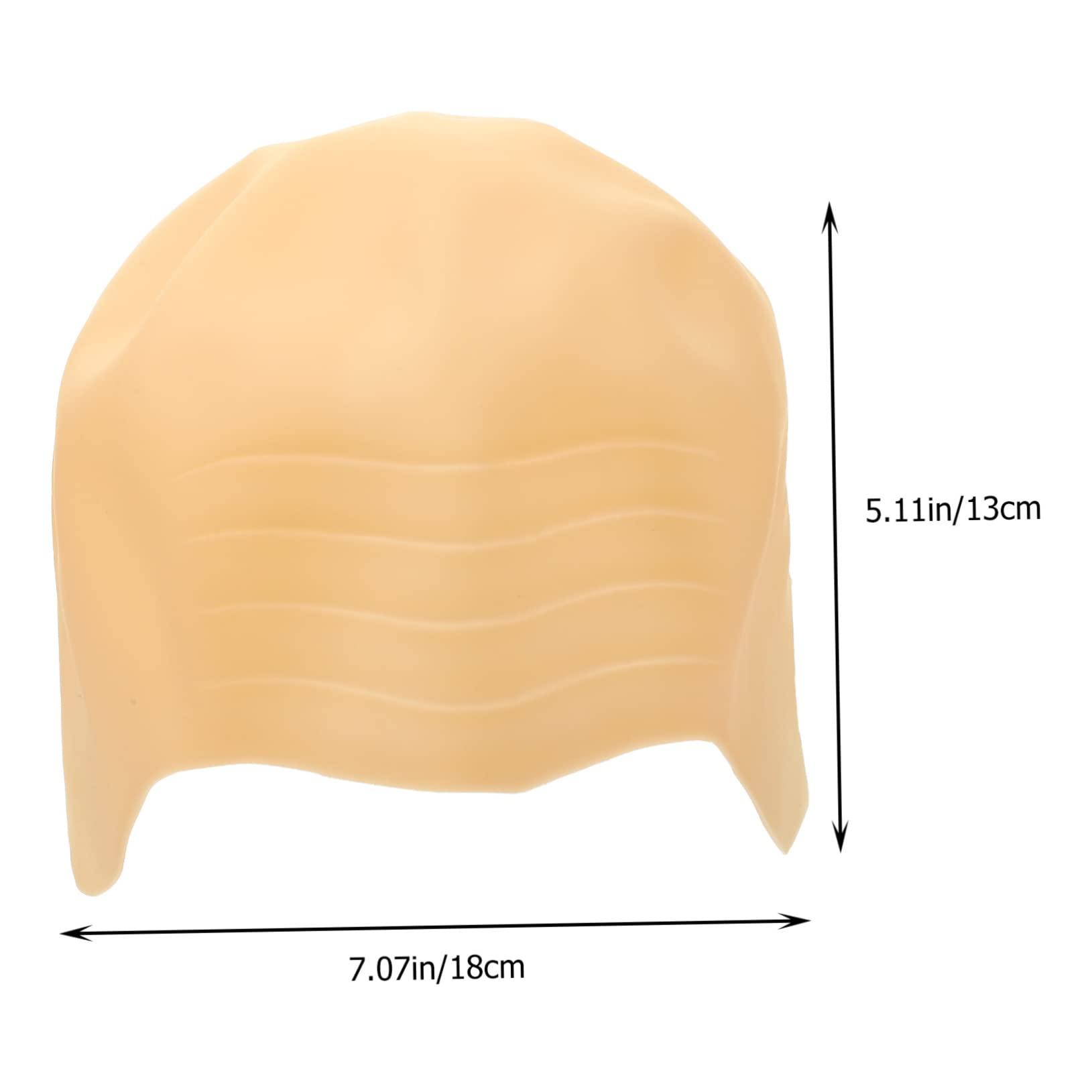 FOMIYES FOMIYES Bald Cap for Men Wig Makeup 3pcs Headgear Women\'s Bald Cover Aldult