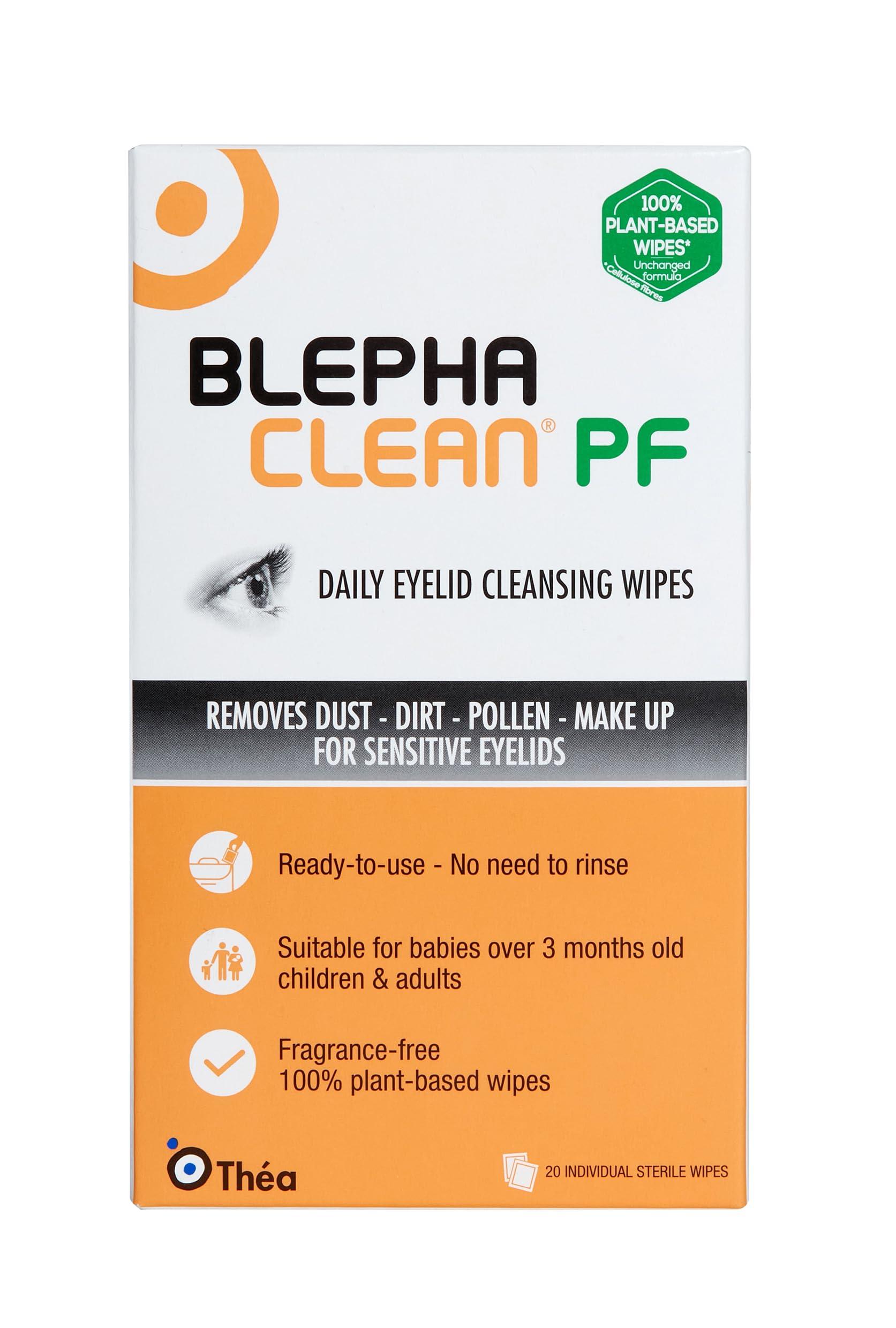 Blephaclean Blephaclean 60 Sterile Eyelid Wipes For Blepharitis Freepost