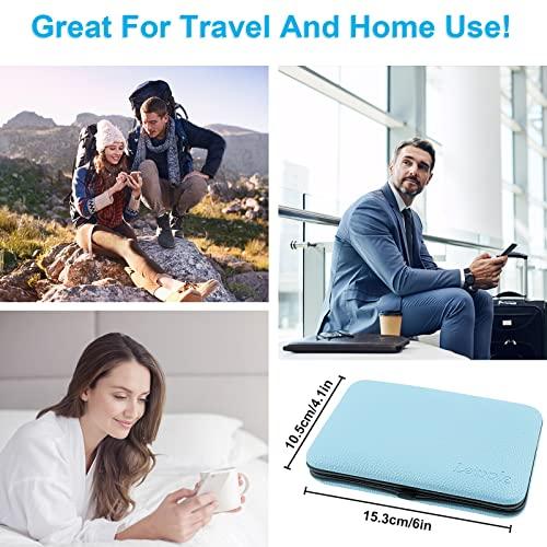 Leipple Manicure Set Professional Pedicure Kit Nail Clippers Kit - 18 pcs Nail Care Tools - Grooming Kit with Luxurious Upgraded Travel Case (Blue)