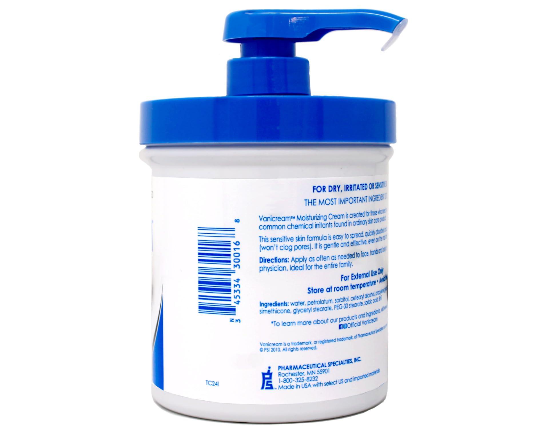 Vanicream Vanicream Skin Cream with Pump, 16 oz