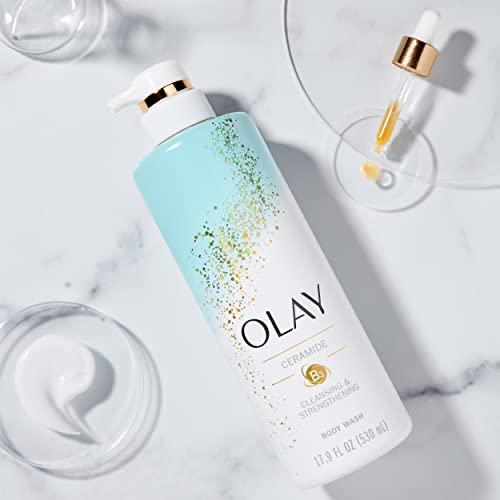 Olay Olay Cleansing & Strengthening Body Wash with Ceramide and Vitamin B3 Complex, 591mL