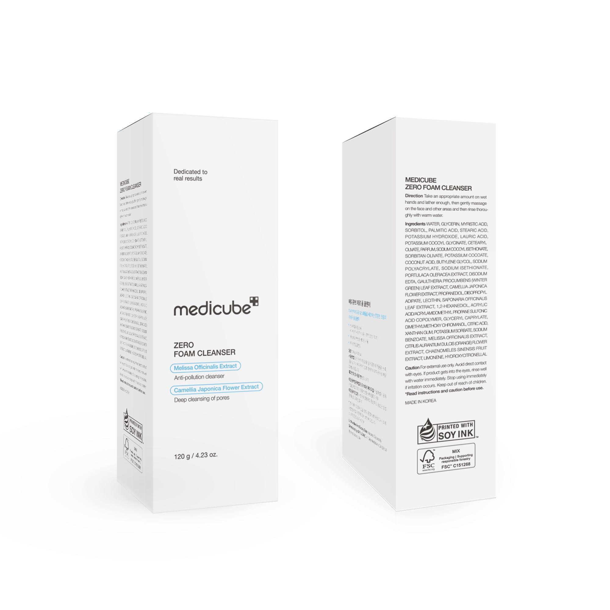 Medicube Medicube Zero Foam Cleanser for Sensitive Skin - Sebum Control, Moisture Balance, and Pore Minimization | Korean Skincare