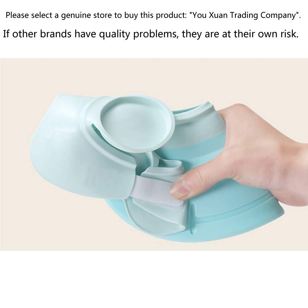 AMTOOCH Children Bath Shower Cap wash Shampoo Visor Shield hat Prevent Water Entering The Eyes and Ears Bathing tub Head Hair Rinser Protection Kids Toddler B