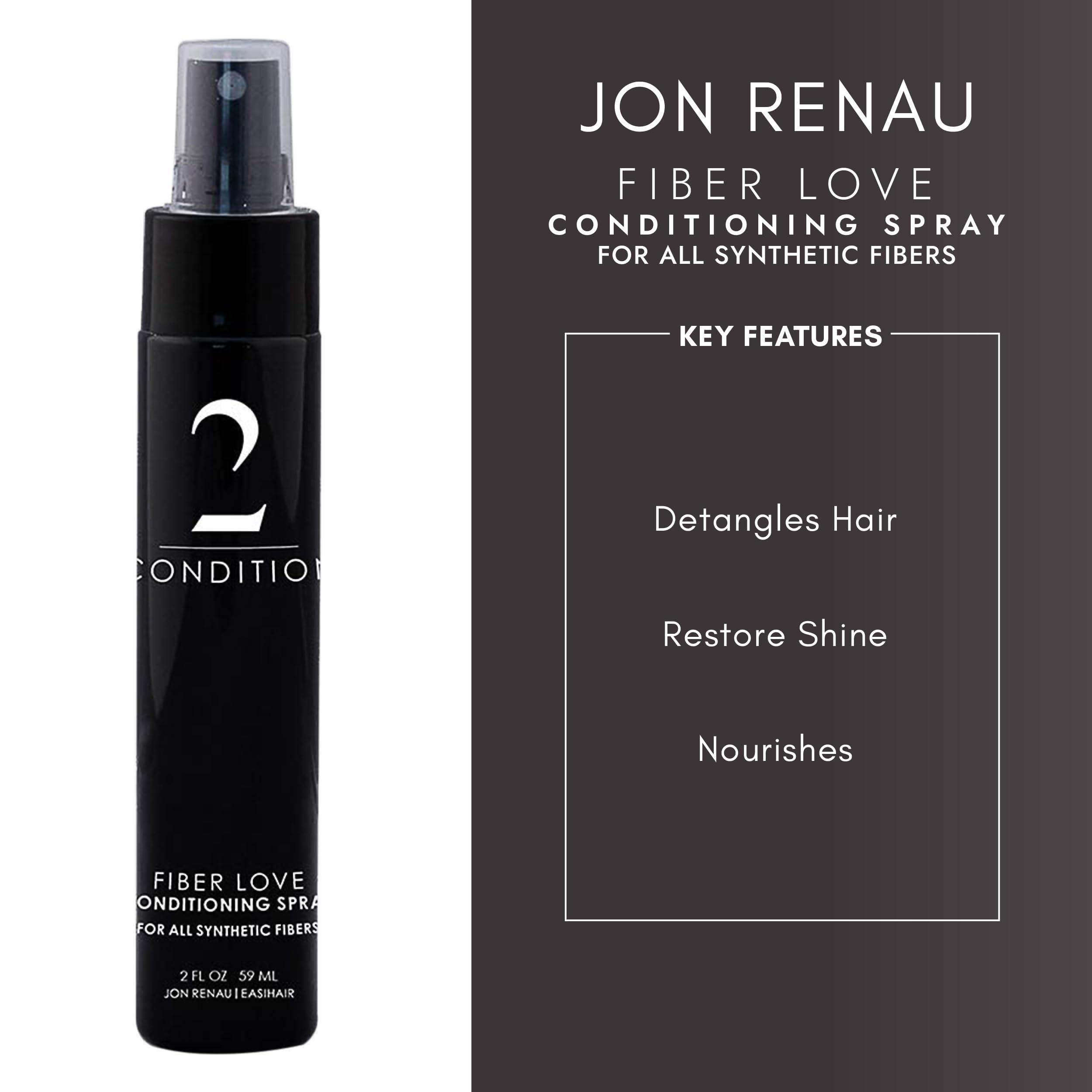 Jon Renau Jon Renau Conditioning Spray for Synthetic Wigs, Leave-In Conditioner for Wigs, Toppers & Hair Extensions, 2 Ounce