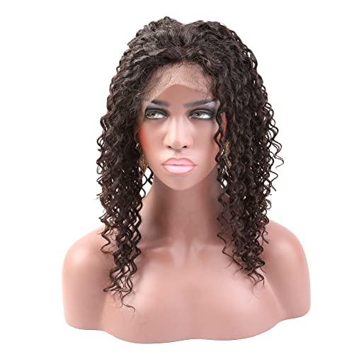 sent hair Sent Hair 360 Lace Frontal Closure with Baby Hair Ear to Ear Free Part Brazilian Virgin Human Hair Curly Wave Human Hair Frontal for Black Women