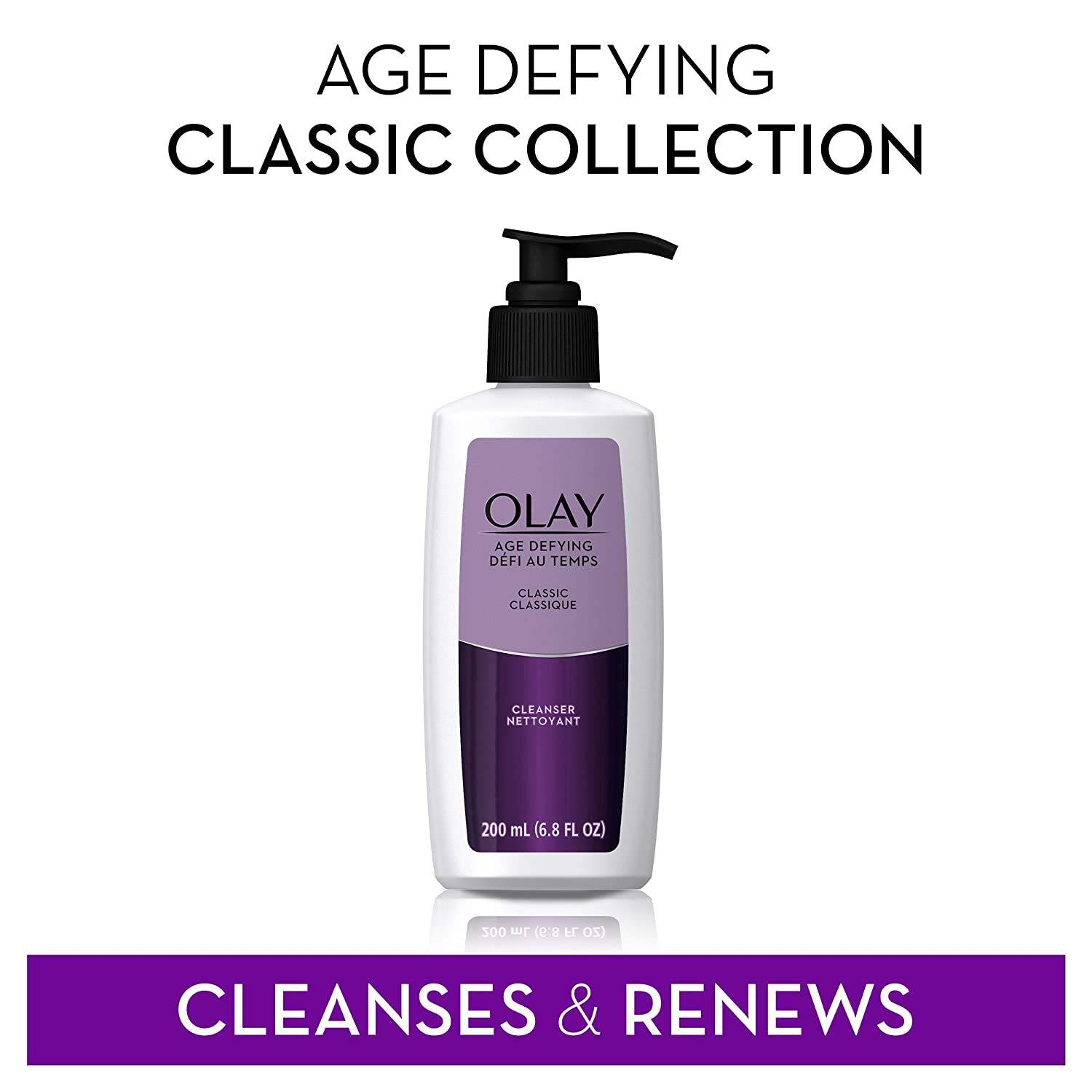 Olay Face Wash by Olay Age Defying Classic Facial Cleanser 6.8 Fl Oz (Pack of 3)