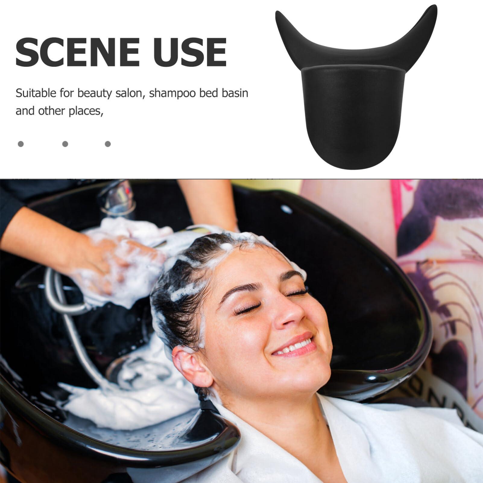 Baluue Baluue Hair Salon Shampoo Sink Neck Pads Salon Neck Rest Cushion, Shampoo Bowl Neck Pillow Hair Spa Neck Rest Pillow Salon Shampoo Bowl Gripper Hair Salon Washing Sink Basin Tool