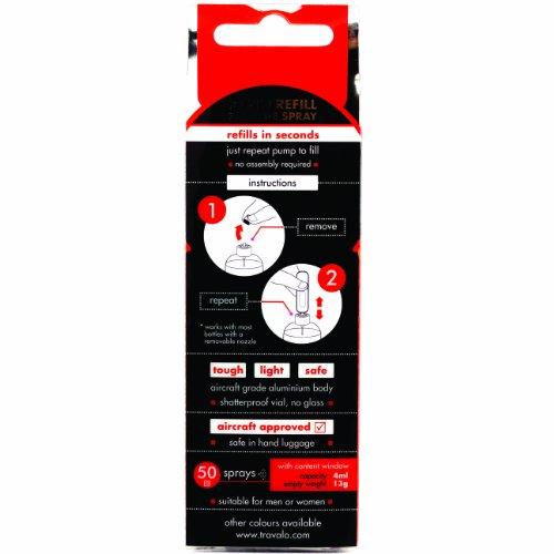 Travalo Travalo Easy Refill Travel Perfume Atomizer Bottle - Red