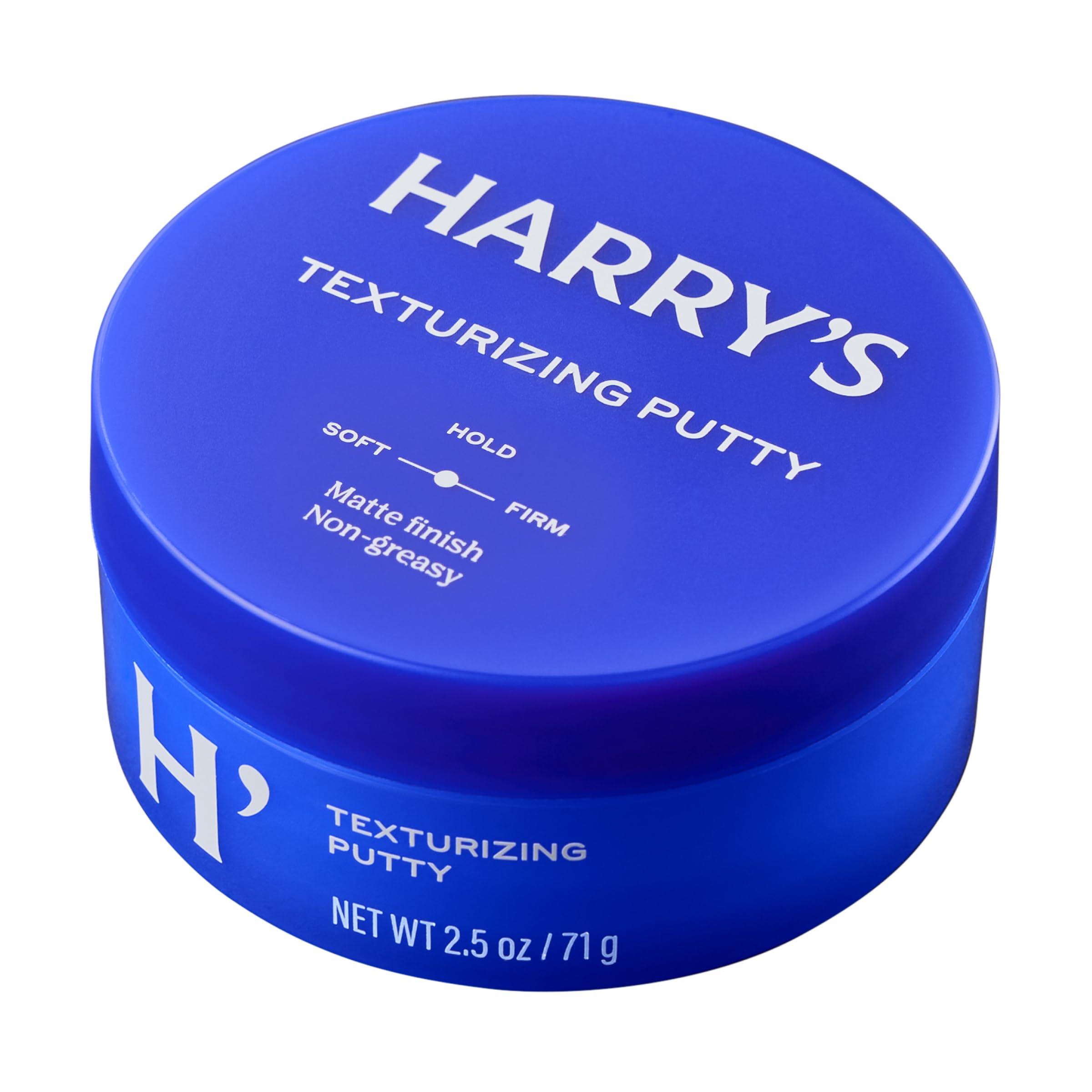 Harry's Harry's Texturizing Putty, Adds Subtle Definition, Medium Hold, 2.5 oz Bottle x2