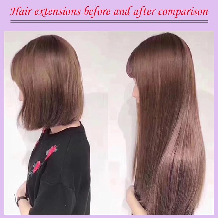 Lhbxthk Lhbxthk Hair Extensions Glue,UV Hair Extensions Glue Fast Curing Glue for Human Hair Extension