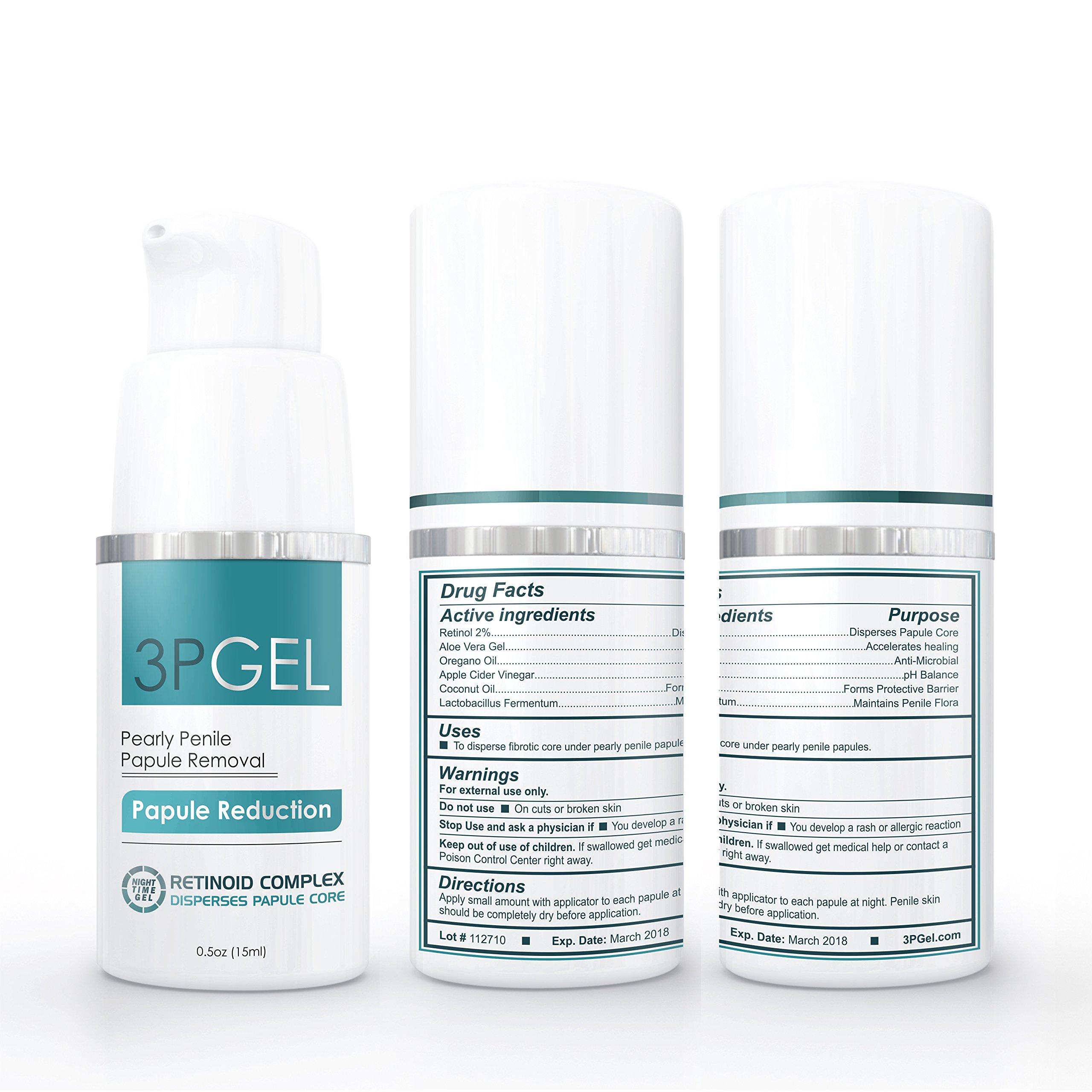 3P Gel Pearly Penile Papules Removal Cream. 3P Gel is the first clinically proven pearly penile papules home treatment. Fast, painless & more effective than Alpha Hydroxy Acid. Same result as laser treatment
